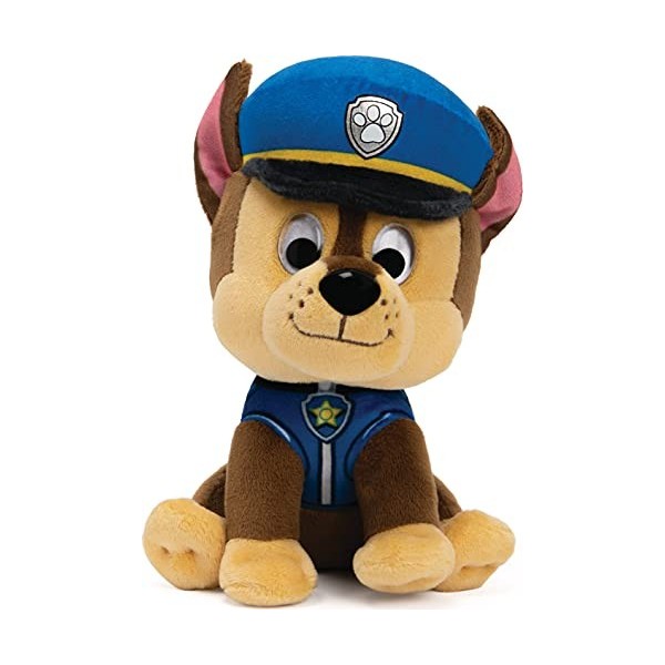 LA PAT’ PATROUILLE - PELUCHE GUND 15 CM PAW PATROL - Peluche Chiot Pat Patrouille Taille 15 cm - Lavable En Surface - Jouet 