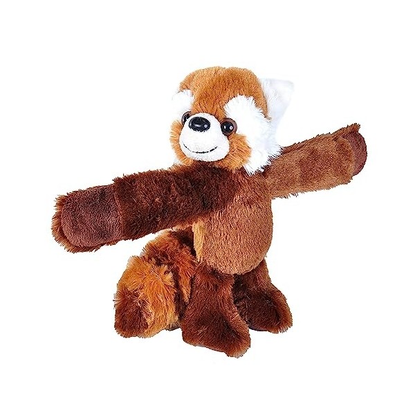 Wild Republic Hugger Panda Rouge, Cadeau pour Bébés, Animal en Peluche, Jouet Écologique, Rembourrage Fabriqué à Partir de Bo