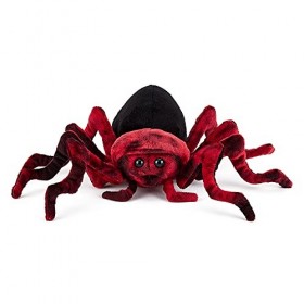 Zappi Co Araignée en Peluche Douce pour Enfant 26 cm Collection Animaux effrayants en Peluche pour Nouveau-né