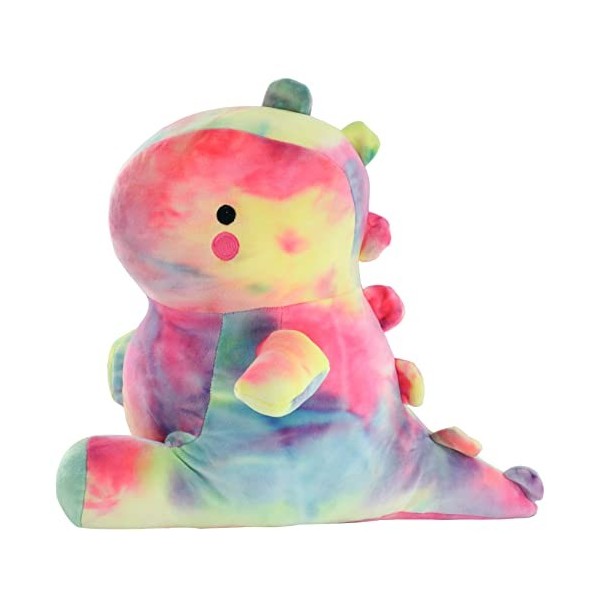 JUJUCAT Peluche dinosaure - Peluche - Dino - Peluche - Poupée pour adultes et enfants - Cadeaux multicolore, 30 cm - 12 pouc