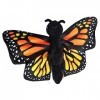 Wild Republic Hugger Papillon Monarque, Cadeau pour Bébés, Animal en Peluche, Jouet Écologique, Rembourrage Fabriqué à Partir