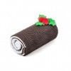 Tasty Bone B078B4WJ8L P.L.A.Y. Pet Lifestyle and You. Peluche Jouet pour Chiens et Chats. Yule Log/Christmas Cake