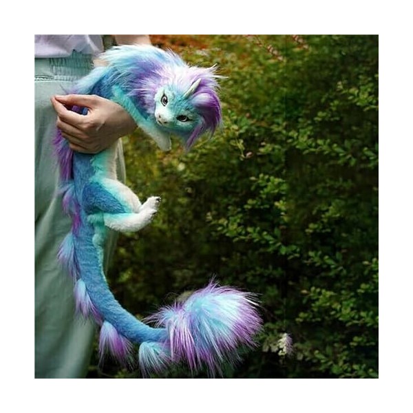 Sisu Dragon Le dernier Animal en Peluche Raya Dragon en Peluche Fait à la Main en Peluche Jouet décoration de la Maison Cadea