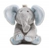Schaffer Knuddel mich!- BabySugar Blue Éléphant en Peluche, 5180, Bleu, Taille XS 13 cm / 11x9x11 cm