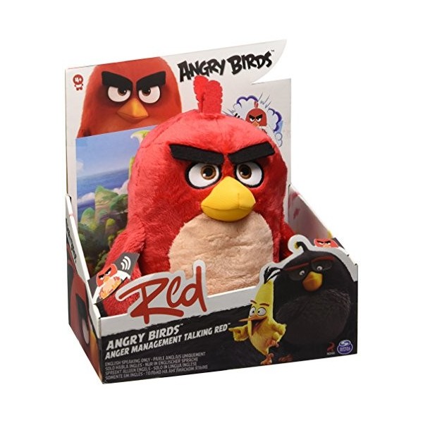 Angry Birds Talking 30,5 cm Jouet en Peluche Rouge 