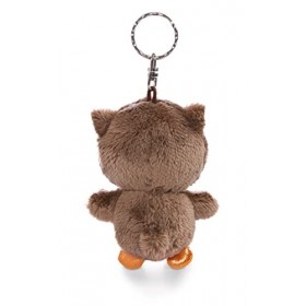 NICI Glubschis Peluche Hibou Twila 9cm 47693 Marron