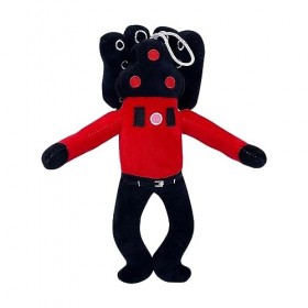 CLIUNT Skibidi Toilettes en Peluche, Poupée en Peluche Titan Speakerman, Jouet de Toilette skibidi, Woofer Man Jouets en Pelu