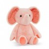 B. Softies – Plush Elephant – Stuffed Animal – Soft & Cuddly Toy – Easily Washable – 0 Months + – Bubble Gum Becky