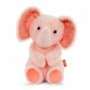 B. Softies – Plush Elephant – Stuffed Animal – Soft & Cuddly Toy – Easily Washable – 0 Months + – Bubble Gum Becky