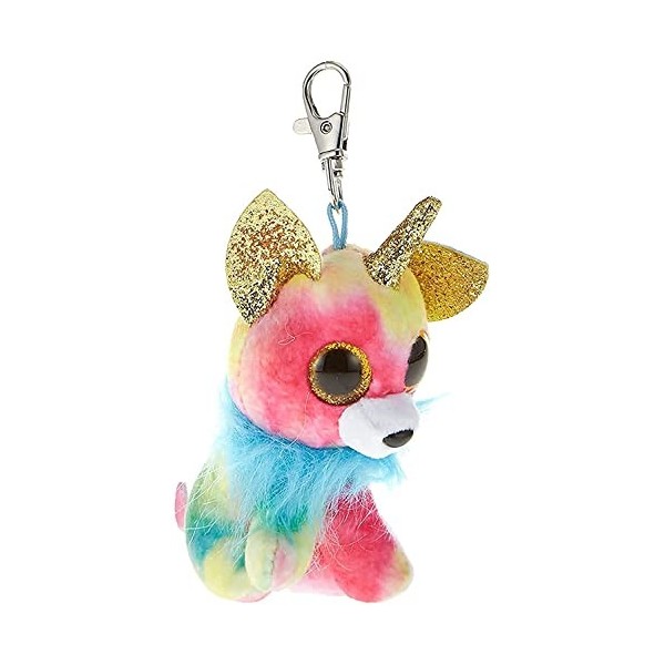 Ty- Yips Chihuahua Fantasie Porte-clés en Peluche, 2005110, Multicolore, Normal