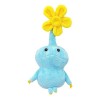 NEFLUM La Série Pi.kmin, Poupée en Peluche Pi.kmin Kawaii À Fleurs Jaunes, Jouet en Peluche Super Doux, Perso.nnage Bleu, Ado