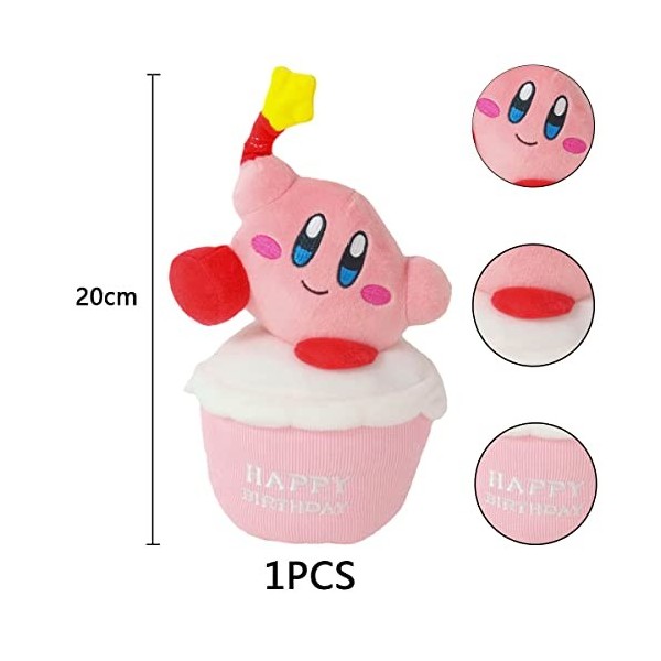 Poupée en peluche Kirby-Kirby Star Soft Doll Kirbys Adventure Kirbys Dreamland Décoration de personnage classique autour de