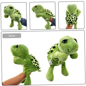 Jouet en Peluche à Main de marionnette Histoire rôle Jouet Jouet interactif de marionnette à Main Tortue tortuerie de marionn