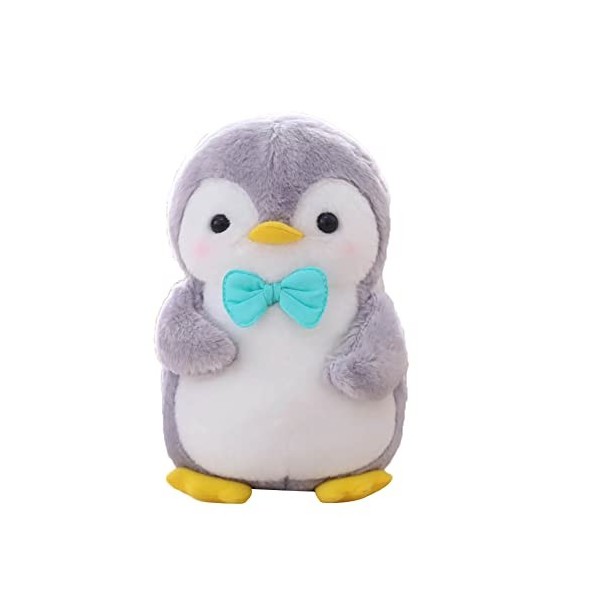 Peluche pingouin en peluche mignon pingouin poupée avec oreiller