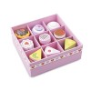 New Classic Toys Coffret de Petits Fours en bois Jeu d’Imitation Éducative pour Enfants, 10626, Multi Color, 9-Pieces