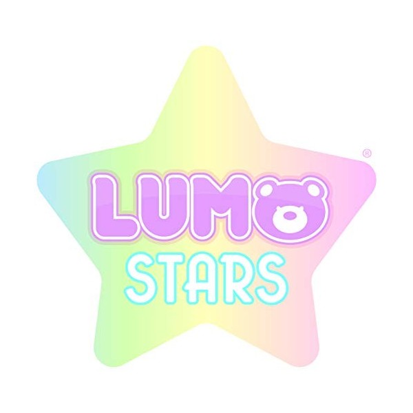 Lumo Stars- Peluche Spotty, 54997.0, Multiclore, 15 cm