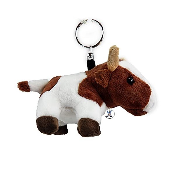 Vache Viola Porte-clés vache en peluche doudou