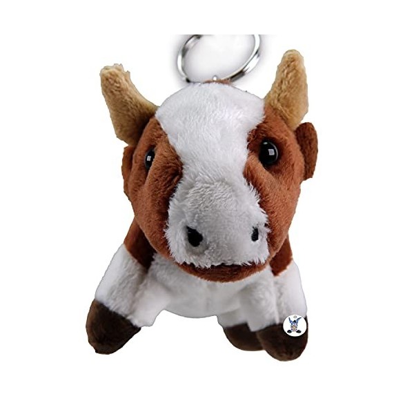 Vache Viola Porte-clés vache en peluche doudou