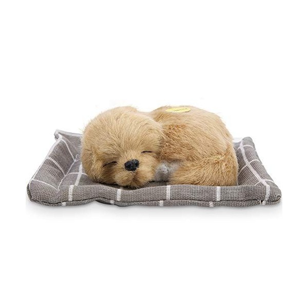 Simulation Peluche Chien Jouet Enfants En Peluche Chiens Couché Mignon Jouet Sonore Bébé Interactifs Cadeau Jouet Collection 