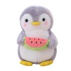 Surakey Peluche Pingouin Kawaii Jouet de Pelucheux Enfants Pingouin Poupée Peluche Douce Poupée de Dessin Animé Oreiller Enfa