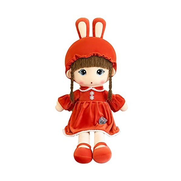 Qchomee Poupée De Chiffon Fille Mignonne Jouet En Peluche Bébé
