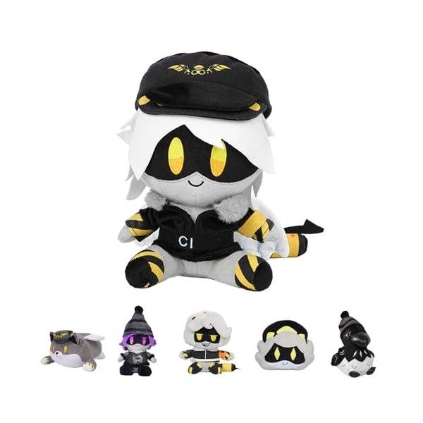 Murder Drones Jouet en Peluche | Jeu Danimation Murder Drones Uzi Poupée en Peluche | Adorable Pers-onnage Danime en Peluch