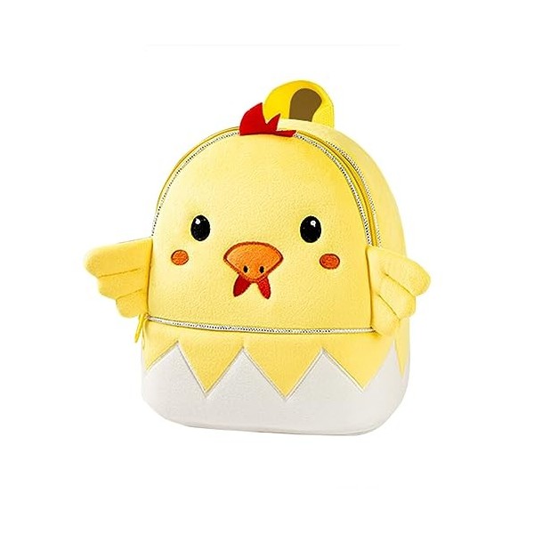 Sac à Dos Maternelle Animaux, Mignonne Chat en peluche Maternelle Primaire Sac a Dos Scolaire, Animaux Bébé Sac à École Fille