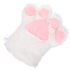 Alipis 1 Pc de Patte de Chat Mignon Chaton en Peluche Griffe Mitaine Chat Cosplay Costume Performance Accessoire Hiver Chaud 