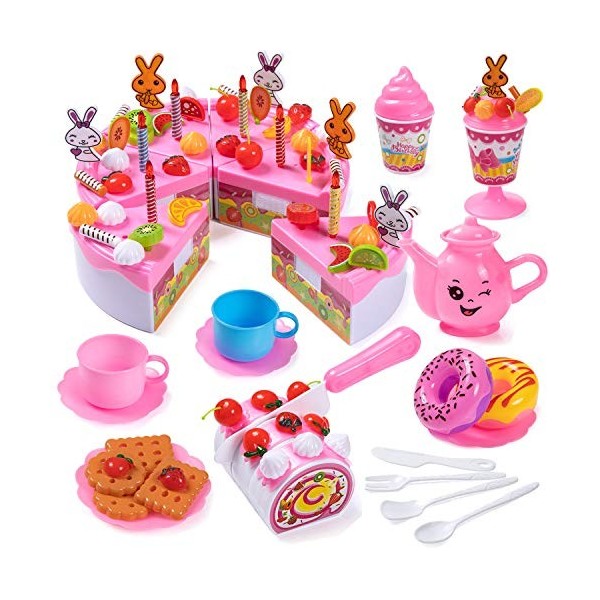 Czemo Ensemble de Jouets de Cuisine pour Enfants Accessoires de