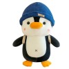 Uposao Pingouin Peluches Jouets, Mignon Pingouin Poupée Peluche Animal Jouets en Peluche Pingouin Cadeaux Jouets Oreillers en