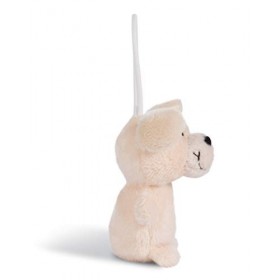 NICI- Golden Retriever de 8&nbsp;cm avec Boucle, 45097, Beige