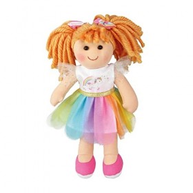 Heless- Robe de poupée Licorne Henri Taille 20-25 cm, 10122174, Multicolore