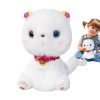 Peluche de chat, animal en peluche de chat mignon, jouets en peluche de, peluche de chat noir et blanc, jolie poupée dours d