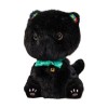 Peluche de chat, animal en peluche de chat mignon, jouets en peluche de, peluche de chat noir et blanc, jolie poupée dours d