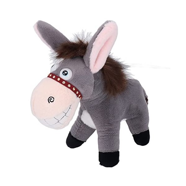 BSTCAR 35 Cm âne en Peluche Jouet Doux en Peluche Poupée âne Jouet Adorable âne en Peluche Jouet pour Enfants Garçons Filles 