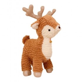 Katutude Poupée de Noël Renne en Peluche Jouet Peluche Arbre de Noël Mignon Oreiller Jouets en Peluche Poupée en Peluche Déco