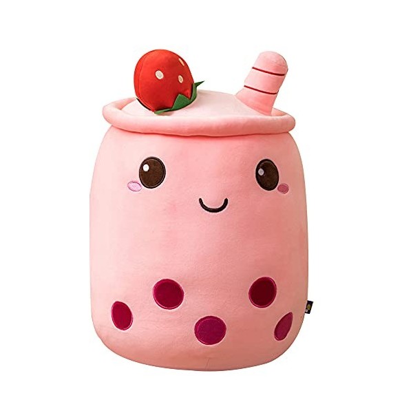 Bubble Tea en Peluche Oreiller Plushie Peluche Oreiller Thé Au Lait Étreignant Coussin En Peluche Bubble Tea Cup Poupée Oreil
