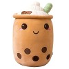 Bubble Tea en Peluche Oreiller Plushie Peluche Oreiller Thé Au Lait Étreignant Coussin En Peluche Bubble Tea Cup Poupée Oreil