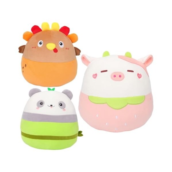 Fntech Tuffed Animal Plush Toy | Jouets en peluche de Thanksgiving | Poupée en peluche douce et confortable dans différentes 