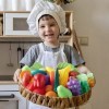 THE TWIDDLERS 150 Jouets de Cuisine Fruits & Légumes, Dinette Enfant - Solide & 100% Sans BPA - Cadeau de Anniversaire & Noël