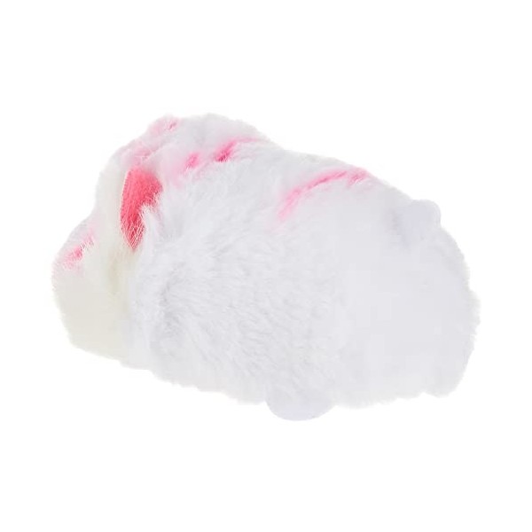 TY- Tabor Tiger Animal en Peluche, 2005104, Pink/White, 10 CM