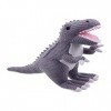 Wilberry - Knitted - Small Grey T-Rex Dinosaur Soft Toy - WB004308