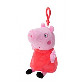 Bizak Peppa Pig Porte-clés en Peluche 15 cm modèles Assortis, 64117005