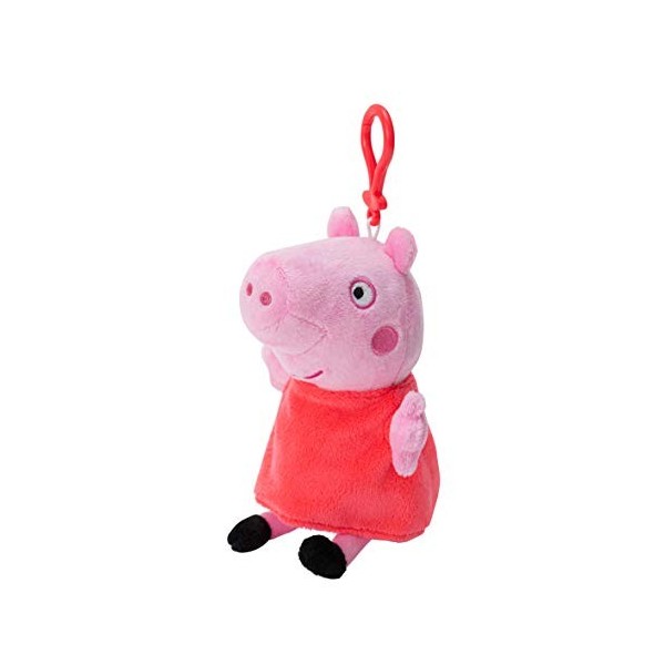 Bizak Peppa Pig Porte-clés en Peluche 15 cm modèles Assortis, 64117005