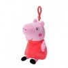 Bizak Peppa Pig Porte-clés en Peluche 15 cm modèles Assortis, 64117005