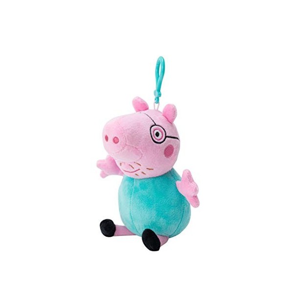 Bizak Peppa Pig Porte-clés en Peluche 15 cm modèles Assortis, 64117005