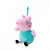 Bizak Peppa Pig Porte-clés en Peluche 15 cm modèles Assortis, 64117005