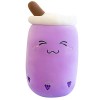 35cm Oreiller en Peluche Bubble Tea, Boba Tea en Peluche Tasses à thé au Lait en Peluche Oreiller câlin Peluche Peluche Douce