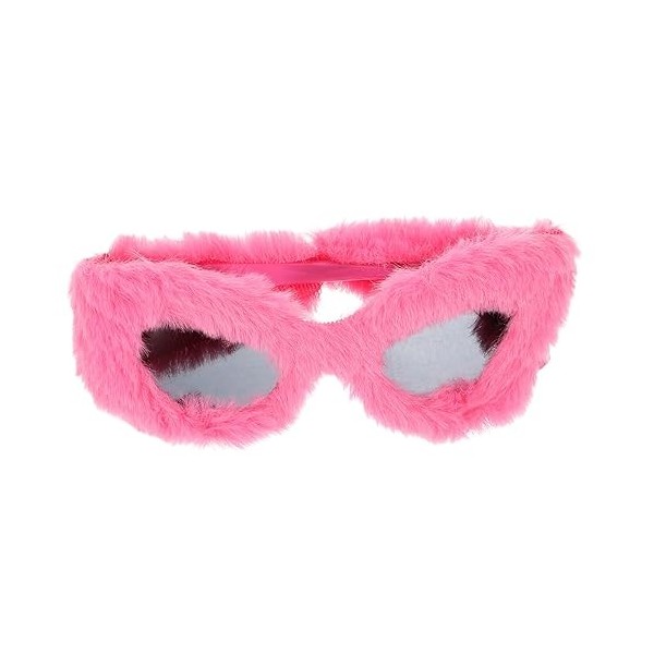 ABOOFAN Lunettes De Soleil Funky Lunettes De Soleil Lunettes Cool Lunettes De Soleil À Lunettes De Soleil En Peluche Lunettes