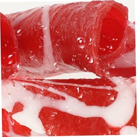 ibasenice 8 Pcs Simulation Rouleau De Viande Nourriture pour Enfants Jouets Alimentaires pour Enfants pour Enfants Faux Alime